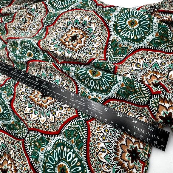 RUSTTYDUSTTY Women's 3XL Long Floral Kimono Robe Swimwear Cover Up Resort Boho - Picture 8 of 11